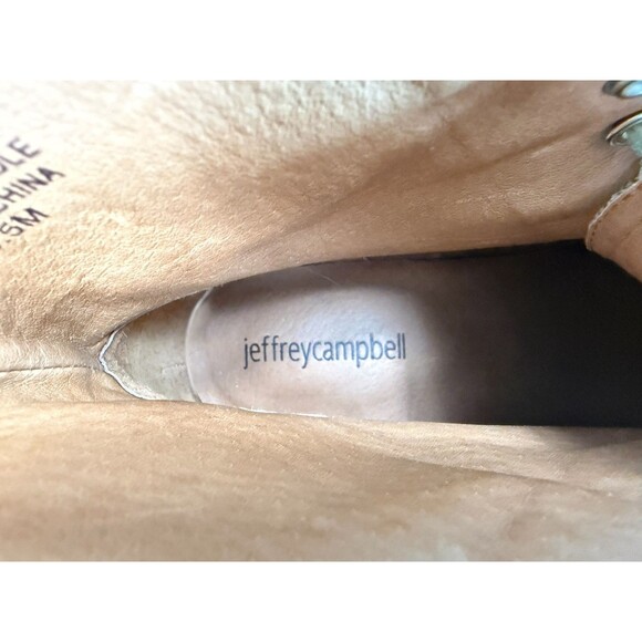 Jeffrey Campbell x Free People Elmcroft Ankle Boots Lace Up $200 Size 6.5 - Picture 8 of 10